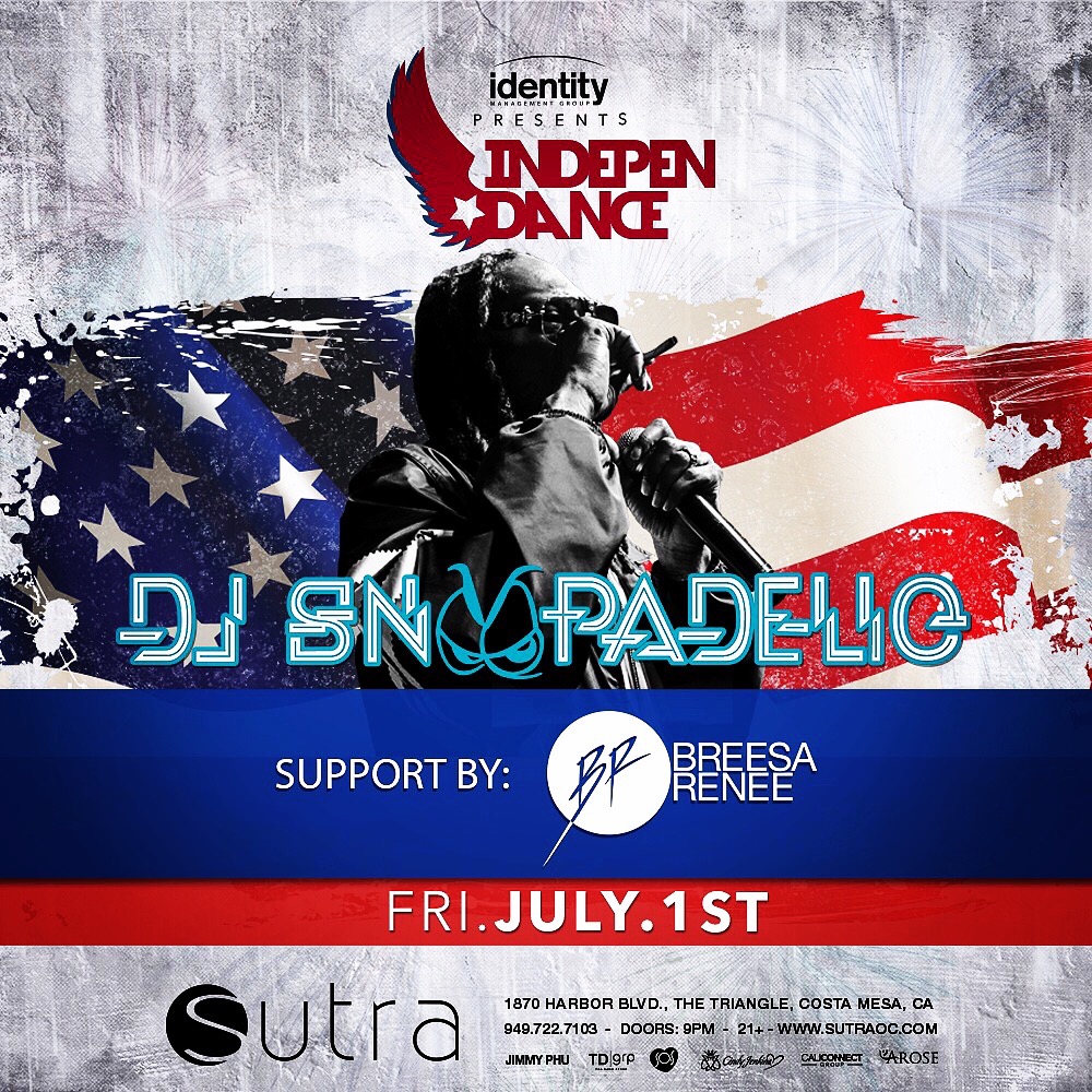 DJ flyer - Breesa Renee